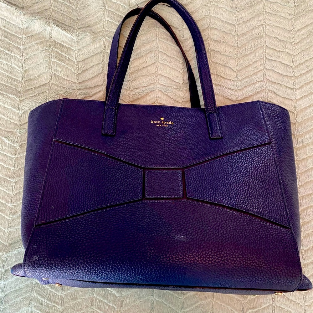 Kate Spade Navy Bow Tote